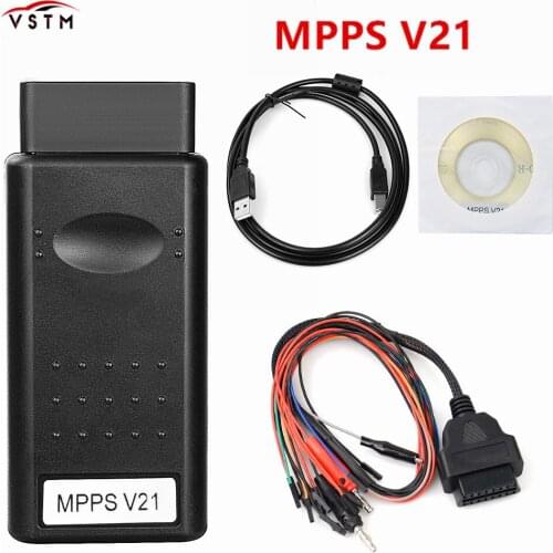 MPPS V21 with Breakout Tricore Cable MAIN + TRICORE + MULTIBOOT OBD2 Diagnostic Cable Support EDC17C46 and EDC17C64 ECUs