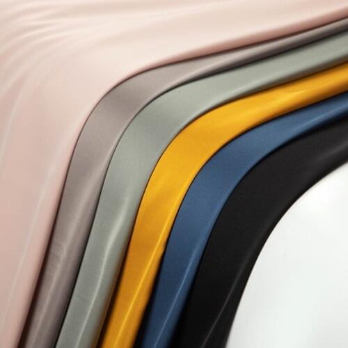 Stretch satin fabric, high-end smooth drape blouse, silk fabric, anti-wrinkle satin pajamas, suspender 007s, shiny fabric