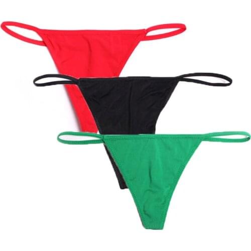 3Pcs /Pack Hot Sales Women Sexy Panties Underwear Lace G-string panty 2 Styles 5 Color Plus Size S-M-L-XL NO.TH02