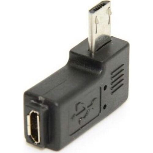Great-Q 10pcs Angle Micro USB Male 90 Degree USB Male to Micro Female Plug Adapters with tracking number