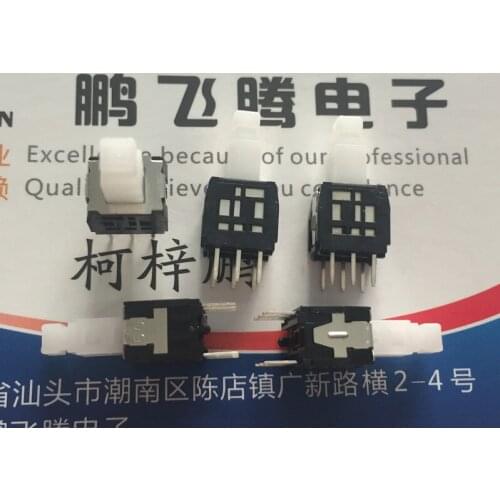 10PCS/lot Imported Japanese ALPS SPPH410200 push switch self-reset stroke button micro-movement vertical 6 feet