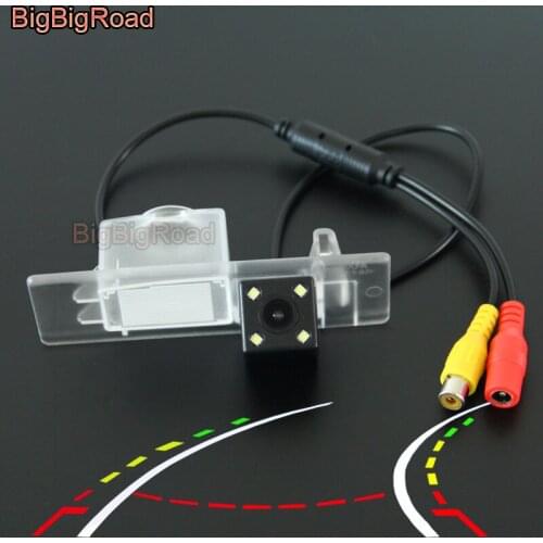 BigBigRoad Car Intelligent Dynamic Trajectory Tracks Rear View Camera For KIA Optima K4 K5 K7 Kx5 Lotze Cadenza Sportage QL