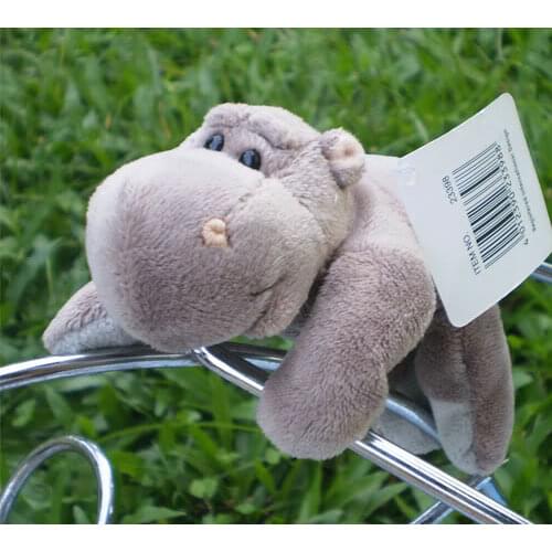 Classic hippo toys Hot Sale cute Plush toys Fridge Magnet refrigerator Fridge Magnet stuffed animals