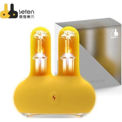 Leten Rabbit Mini Bullet Vibrator G-spot Clitoris Stimulator Nipple Clit Massage Vibrating Jump Egg Erotic Sex Toys For Woman
