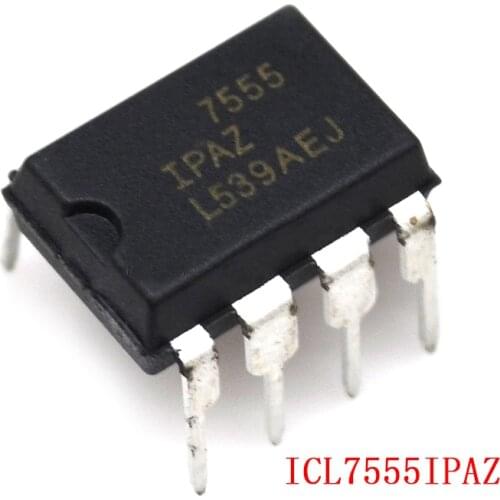 20pcs/lot IC integrated circuit chip ICL7555IPAZ ICM7555 7555 DIP8 general-purpose timer new original