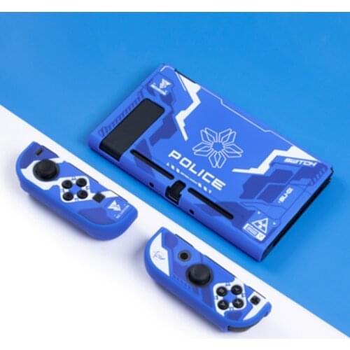 MONKON Colorful Case Astral Chain Game theme For Nintend Switch Add Protective Tempered Glass For NS Premium HD Tempered Film