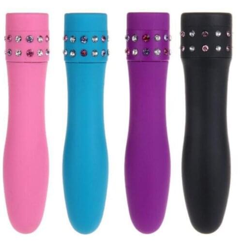 Powerful G-spot Vibrating Diamond AV Vibrator Waterproof AV Massager Vibrators for Women Masturbation Sex Toys by DHL