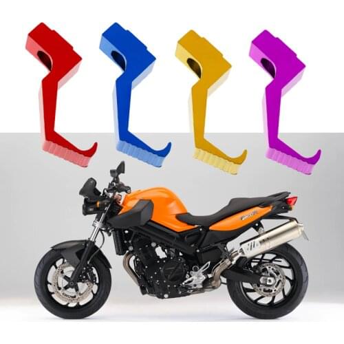 Motorcycle Hook Luggage Bag Hanger Aluminum Alloy Helmet Claw Hook Mask Carry Holder For ATV/UTV/RV/Quad Motorcycle Accessories