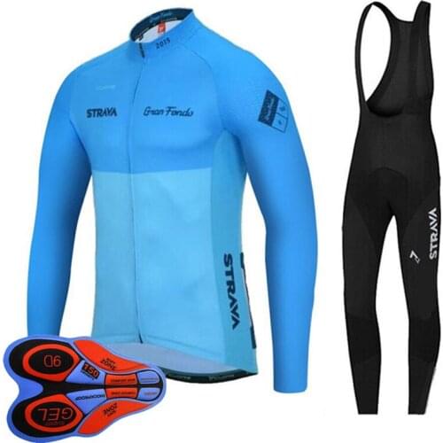 New Mens Cycling Jersey bike sports Uniform long sleeve mtb bicycle shirt bib pants set Outdoor racing wear Ropa ciclismo Hombre