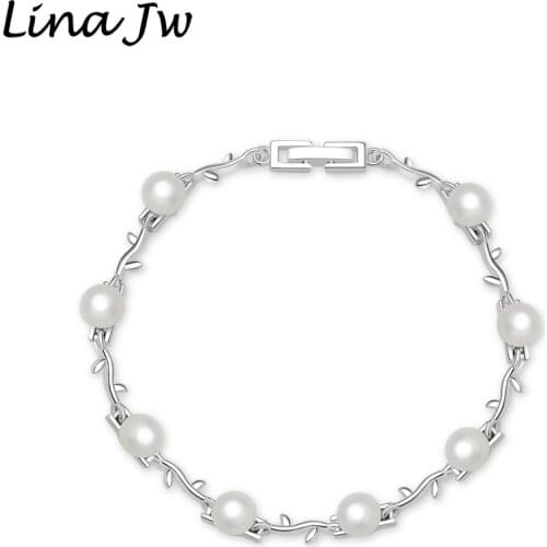 2021 New Fashion Jewelry Natural Freshwater Pearl Bracelet& Bangles Femme Party Birthday Charm Gifts for Women