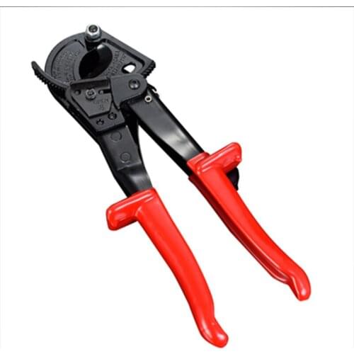 Gear Scissors Ratchet Cable Cutting Knife Electrician Dedicated Tool Pliers Cut Copper Wire Bolt Cutters Electric Scissors