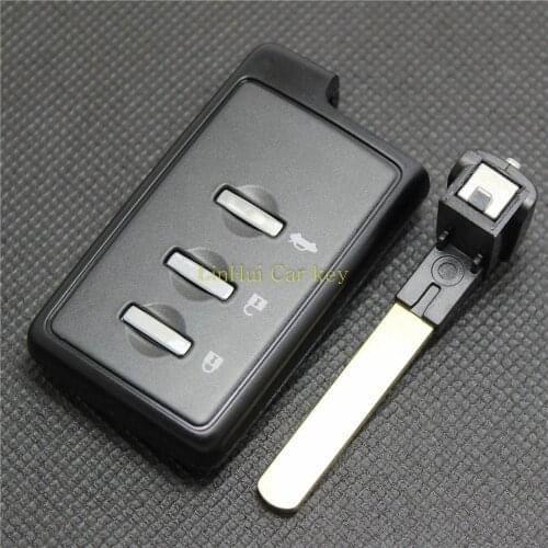 PINECONE for SUBARU FORESTER LEGACY OUTBACK Remote Key 3 Buttons Remote Key Shell With Blank Key Blade 1 PC