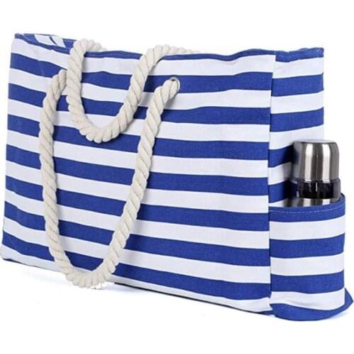 Portable Beach and Pool Handbags with 100% Waterproof Phone Case and Huge Capacity Convas Bags for Women
