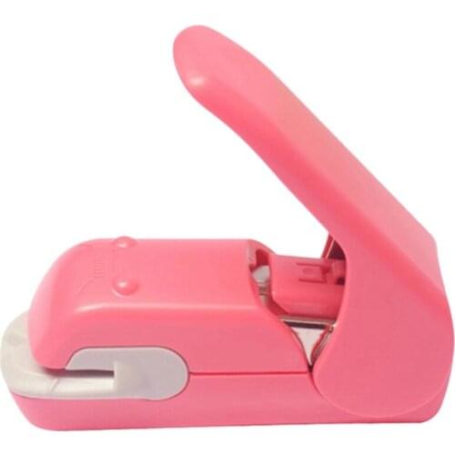Staple Free Stapler Time Saving Effortless Needle Free Handhled Stapler Mini Portable