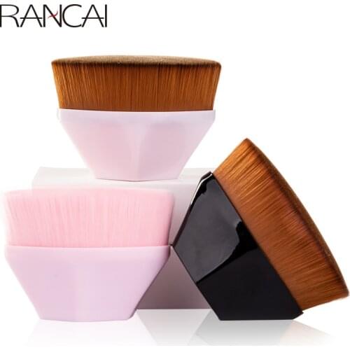 1Pcs Foundation Brush BB Cream Makeup Kabuki Brush Loose Powder Brush Flat Kit Pincel Maquiagem Make up Tool