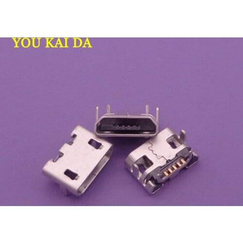 10pcs/lot New for Tesco HUDL 2 Replacement Mini Micro USB DC Charging Socket Port Connector
