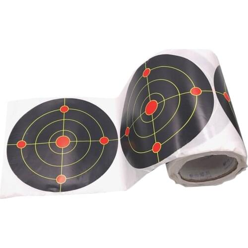 100pcs Sticker & Splatter Reactive Targets For Hunting Archery Practice