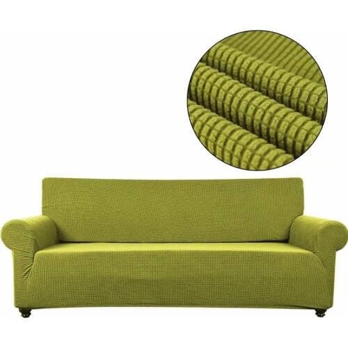 Velvet Sofa Covers for Living Room Solid Sectional Sofa Cover Elastic Couch Cover Home Decor Fundas Sofa Slipover Top Quality