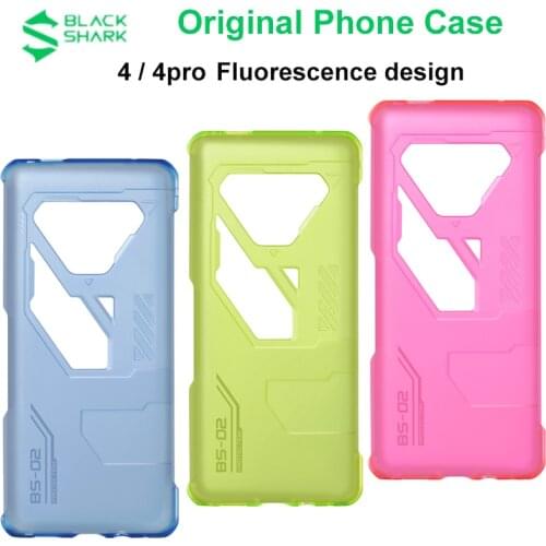 Blackshark 4 Pro / Black Shark 4 Case Matte Fluorescent Shockproof Cover for Xiaomi Black Shark 4 Phone Couqe 4 Pro Funda