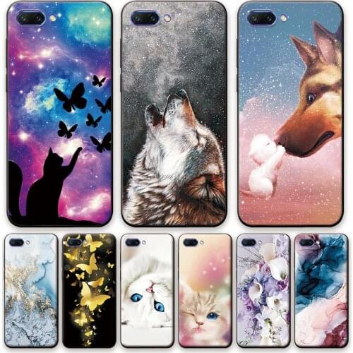 Huawei Honor 10 Case For Honor 10 Cover Case For Huawei Honor 10 Rose Back Covers Bumper For Huawei Honor 10 Honor10 5.84 inches