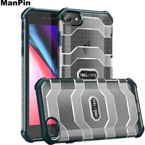 Mobile Phone Case For iPhone 8 7 Plus SE Back Cover Screen Glass Ultra Strong Drop Resistant Outdoor Heavy Duty Protection Shell