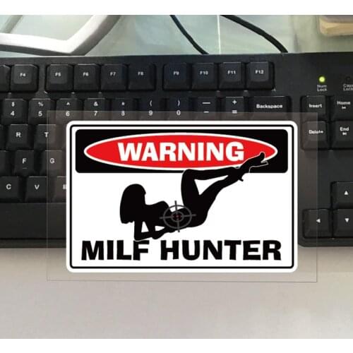Hunter Decal Waterproof Reflective Car Motorcycle Sticker 15cmx10cm