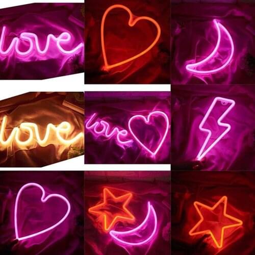 Wall Hanging Rainbow Neon Light For Home Decoration LED Rainbow Lamp Christmas Decor LED Rainbow Light Neon Sign Night Light