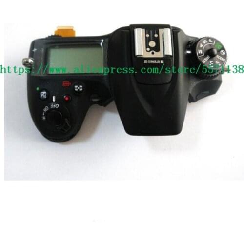 Original New Top Cover Shell Unit For Nikon D7100 with top lcd,flash board,Flex cable FPC Camera Replacement