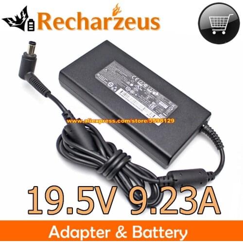 Original 19.5v 9.23A 180W Small Type Chicony A17-180P4A A15-180P1A Power Adapter For ACER PREDATOR 17 G9-792-78G5 MSI WS72 6QJ-2