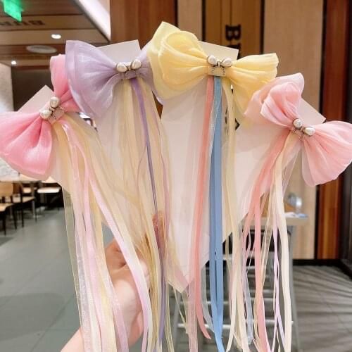Baby Girl Headbands Big Bow Hair Clips Kids Bow-knot Hairpins Cute Hair Accessories for Baby Girls Kids Lovely Bow Headwear