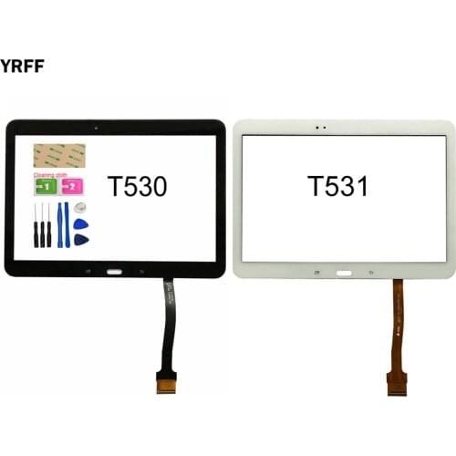 For Samsung GALAXY Tab 4 T530 T531 T535 SM-T530 Touch Screen Digitizer Sensor Touch Glass Lens Panel