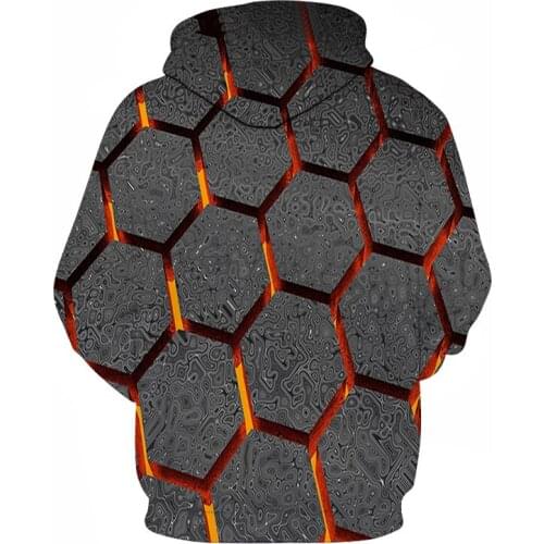 Autumn and winter mens and womens hoodies Harajuku tunnel 3D printing pullover sweatshirt boys girls jacket coat coat2021