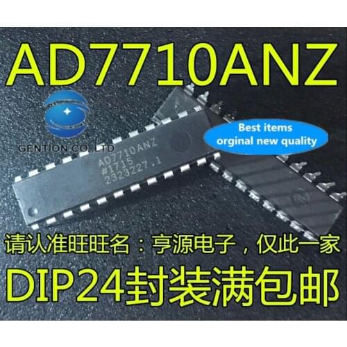 1PCS AD7710ANZ AD7710 AD7710AN DIP-24 integrated circuit IC chip in stock 100% new and original