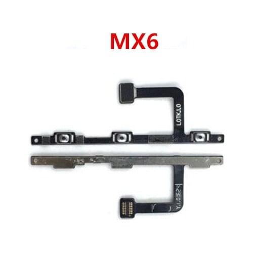 10PCS for Meizu MX6 Power On Off Volume Up Down Button Key Switch Flex Cable