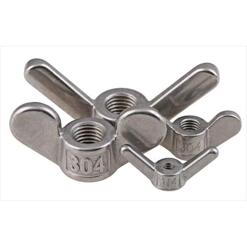 304 stainless steel special-shaped screw nut, butterfly nut, horn screw cap, M4M5M6M8M10M12M16M20M24