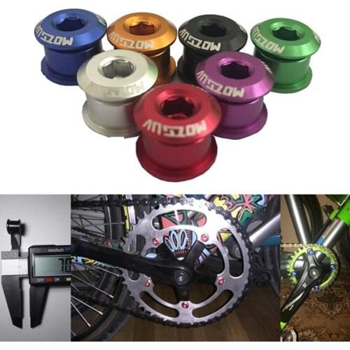 5PCS MTB Bike Chainwheel Screws Bicycle Aluminum CNC MTB Road Bike Chainring Chain Wheel Bolts for Crankset Bicycle Parts