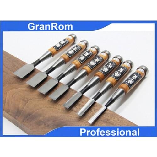 Wood Chisel Shovel Fine Chisel Chase Small Flat Chisel Hand Dovetail Chisel Handheld Woodworking Tools