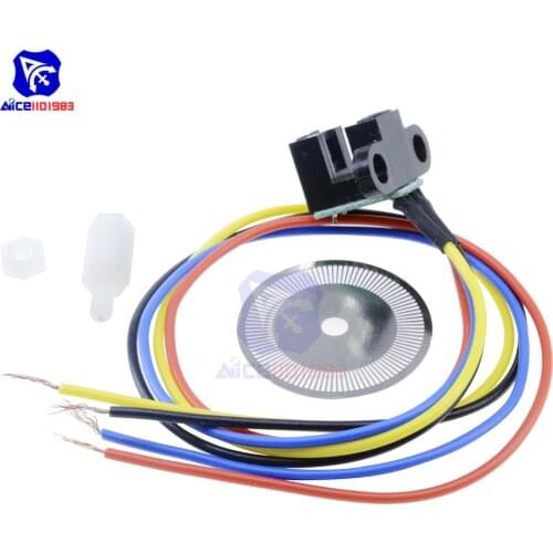 Photoelectric Speed Sensor Encoder Code Disc Disk Code Wheel for Freescale Smart Car 5V Laser Cutting Quadrature Signal Output