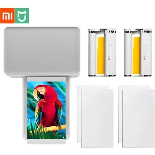 Xiaomi Mijia Mi Photo Printer 6-inch Heat Sublimation Finely Restore True Color Auto Multiple Wireless Remote Portable printer