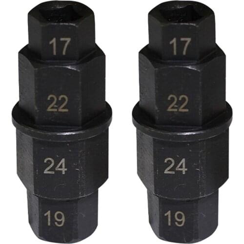 Motorcycle Front Axle Socket Driver Spanner Universal Hexagon Socket Motorbike Wheel Spindle Sleeve Dedicated Disassembly Wrench