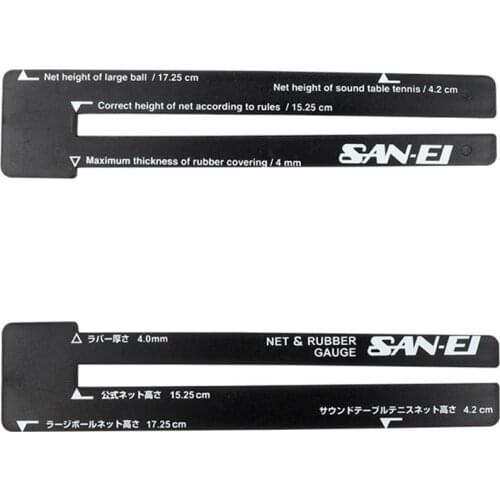 HUIESON Professional Table Tennis Umpire Standard Net Measuring Ruler New Plastic Standard Measurer Ping Pong Game Accessories