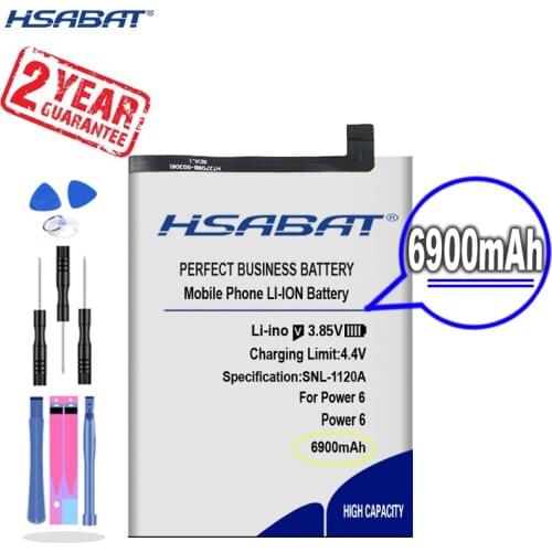 New Arrival [ HSABAT ] 6900mAh Replacement Battery for Ulefone Power 6 6.3inch