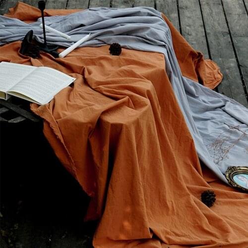 Nordic Style Orange Tablecloth,French Retro Dessert Table Cover,Tea Table Cloth,Kitchen Dining Room Table Mat Party Decoration