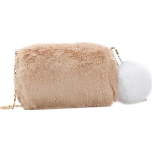 Plush Children Shoulder Bags Mini Kids Messenger Bags Cute Coin Purses for Baby Girls Fashion Toddler Crossbody Bags Hand Bags