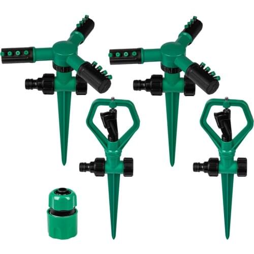 Garden Sprinklers Automatic Watering Grass Lawn Sprinkler 360 Degree Rotating Irrigation System Tools