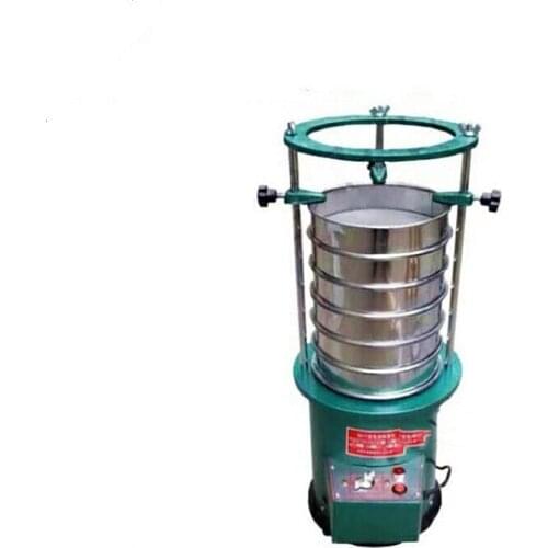 Sieve Shaker Electric Vibrating Sieve Machine With Timing Function For Sieve Diameter 20cm Screening Eequipment For 200mm Sieves