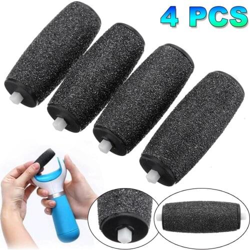 4PCS Replacement Rollers Refill Amope Pedi Perfect Electronic Pedicure Foot File