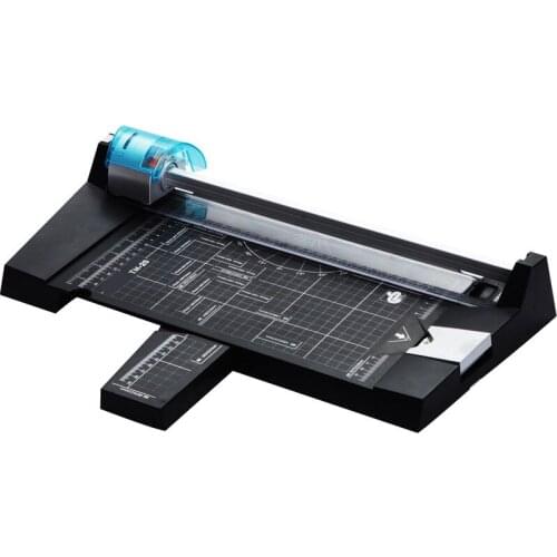 5in 1 Paper Trimmer A4 TM-20 Multi-function Paper Cutter Manual Paper Cutting Paper Knife Photo Indentation Dotted Line Curve XH