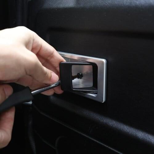 For 2004-2018 Land Rover Defender 90 110 aluminum alloy inner door bowl decoration cover auto parts