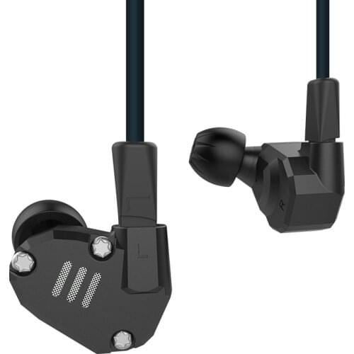 KZ ZS6 2BA+2DD HIFI Headset In-ear Earphone Dynamic Driver Sport Noise Cancelling Headset 2PIN Cable KZ ZSTX ZSNPRO DQ6 ZSR ZS10